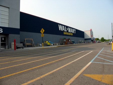 Caro Drive-In Theatre - Caro Is Now A Wal-Mart - Photo From Water Winter Wonderland